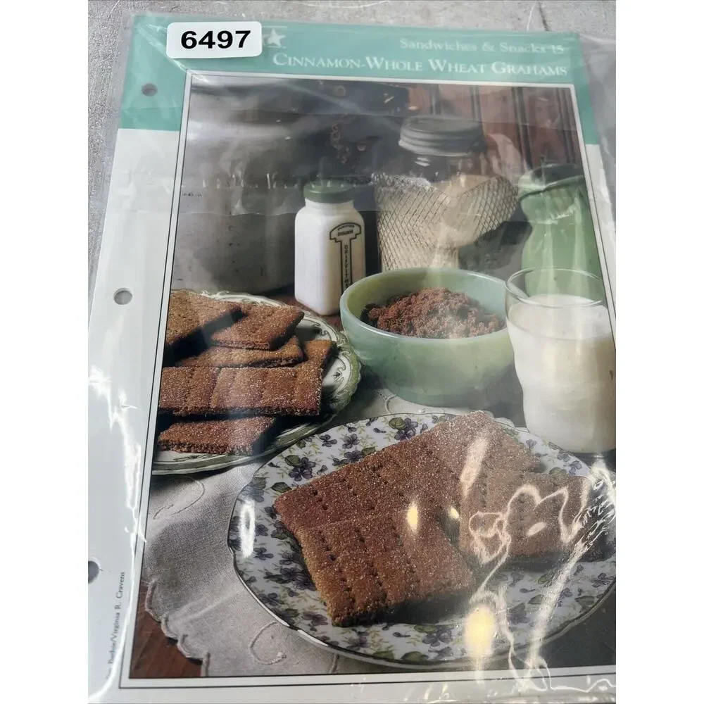 Vintage Southern Living Five Star Recipes Sandwiches & Snacks Inserts In Wrapper